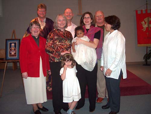 St. Mark's Zella's Christening - 19