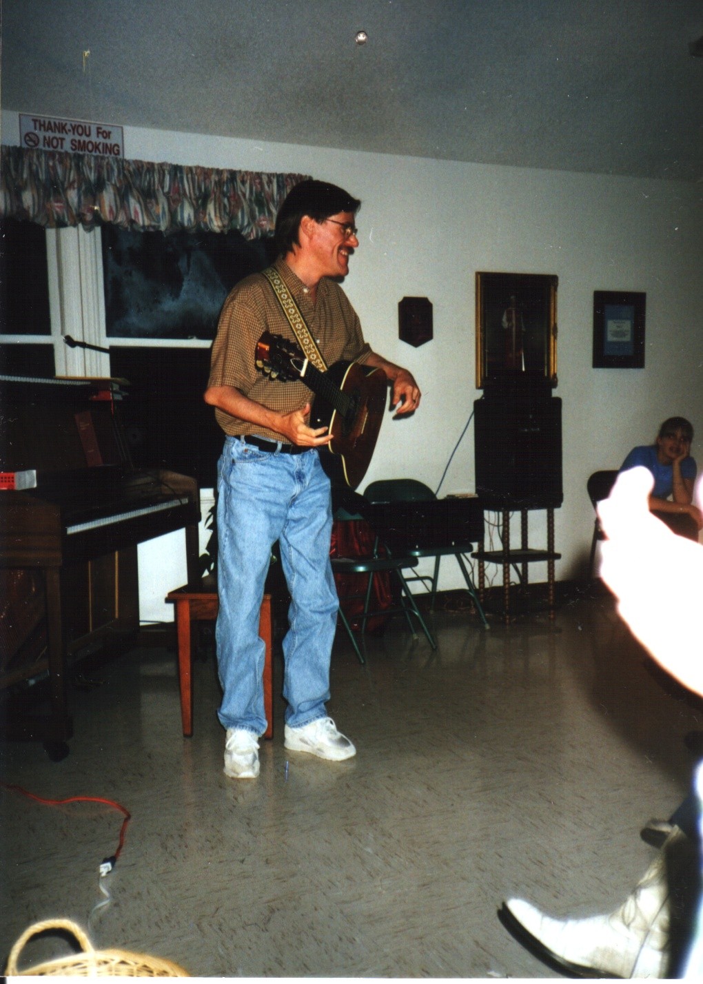 The Webmaster sings...............
